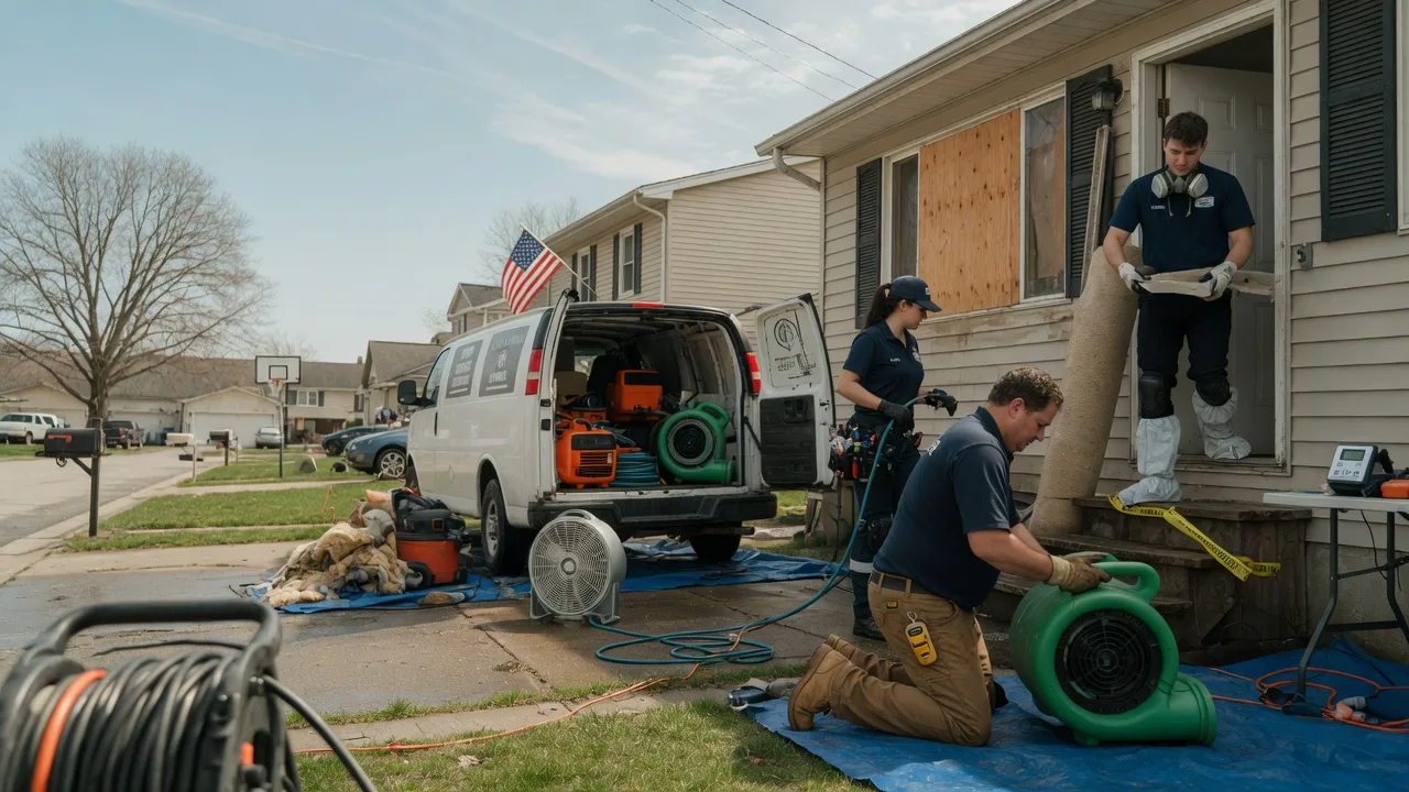 Water Damage Restoration in Monroe, MI near me